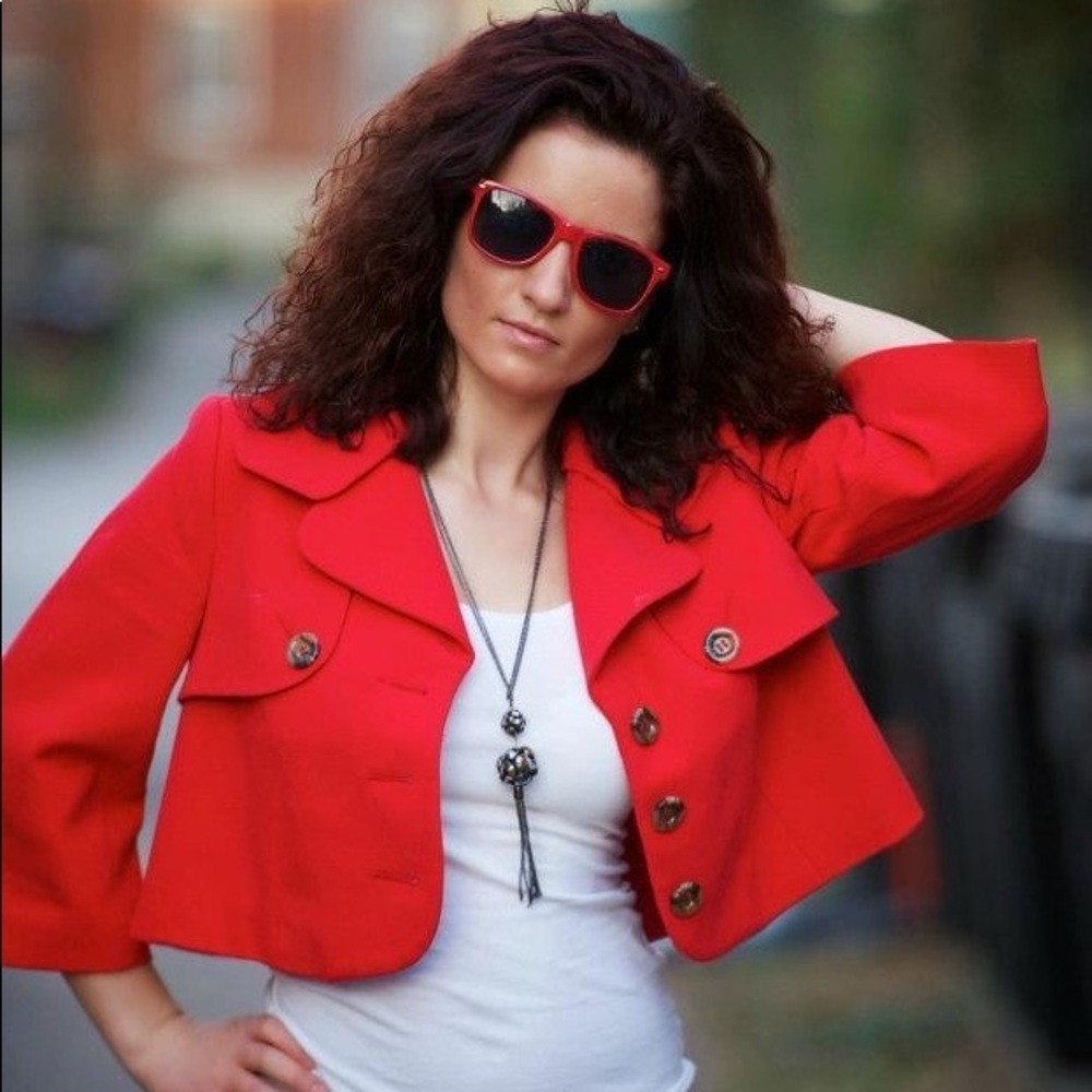 Fashion cropped jacket NWOT